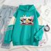2024 Spring And Autumn New Color Block High-End LOVE STRAY KIDS Cool Internet Celebrity Long Sleeve Sweatshirt_viptrois.com