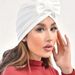 Women's Hijab new summer solid color bow hat elegant comfortable breathable_viptrois.com