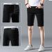 Men's Clothing Summer Thin Korean Style Trendy Slim Shorts Trendy Brand Color Shorts_viptrois.com