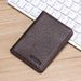Card Bag Card Cases Genuine Leather Card Holder Ultra Thin Multi Card Slots High ID Anti Demagnetization Compact Driver's License Leather Case_viptrois.com