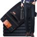Wholesale Brand Slim-fit Jeans Men's Casual Pants Custom Designer Plus Size High Elastic Wear-resistant Work Pants Black Denim_viptrois.com