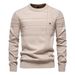 Men's Crew Neck Pullover High Quality Men's Sweater_viptrois.com
