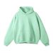Men's Clothing Autumn And Winter New 360g Thickened Casual Sweatshirt For Teenagers American Trendy Solid Color Hooded Men's Sweatshirt_viptrois.com