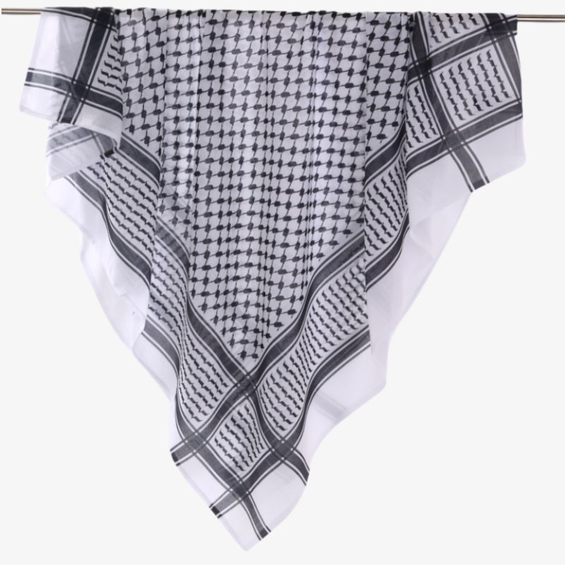Apparel Accessories New men's Arab Dubai Saudi men's headscarf printed scarf Middle East Saudi_viptrois.com