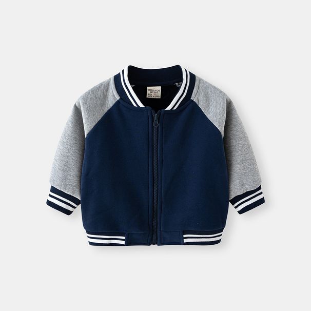 XUANMU Autumn Winter Boys' Coat Outdoor Leisure Cotton Fleece Kids Baseball Clothing Fashion Warm Sportswear Children's Clothing XB111_viptrois.com