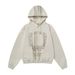 Heavy Metal Decorative Design Hooded Sweatshirt Casual Pullover Men's Vibe Hip-Hop Trendy Sports Loose_viptrois.com