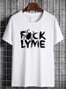 LYMEnsTEEin F_Lyme Tee T-shirt Casual Comfortable Summer Graphic Unisex Streetwear Fashion Stretched Homme Versatile Designer Clothes Soft_viptrois.com
