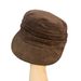 Korean Style Suede Flat Top Beret For Women, New Autumn And Winter Fashionable Solid Color Hat That Makes Face Look_viptrois.com