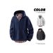 Unisex Contrast Panel Hoodie – Oversized Checkered Pullover With Layered Collar Design, Streetwear Essential For Couples & Individuals_viptrois.com