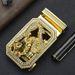 Chinese Style Twelve Zodiac Animal Belt Buckle Head Trend Leisure Alloy Buckle Belt Buckle Belt Head Inlaid with Diamond Belt Head_viptrois.com