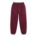 Unisex 400g Fleece-Lined Sweatpants – Dopamine-Boosting Loose Fit Joggers With Elastic Cuffs, Extra Thick Winter Pants_viptrois.com
