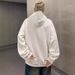 Autumn Casual Versatile Couple Jacket Men's Hooded Letter Printed Hoodie_viptrois.com