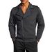 Men's Autumn Slim-Fit Bomber Jacket – Fleece-Lined Cotton Blend With Stand Collar (S-XXXL, Black/Charcoal/Navy)_viptrois.com
