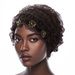 Phoenix Tail Flower Headband – Fashionable Summer Lace Hat With Decorative Back Flower (Thin & Breathable Design)_viptrois.com