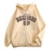 2022 New Zipper Hoodie Letter Youth Hooded Sweatshirt Unisex Jacket Top_viptrois.com