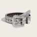 Rhinestone Belt Women's Ins Style Wide Belt Decoration European and American Fashion Personality Sequin Jeans with All-match Design Sense_viptrois.com