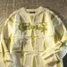 Men's Clothing Retro Star Sweater Men's Spring And Autumn Loose Outer Wear Lazy Style Oversize Couple Style Knitted Sweater Top_viptrois.com