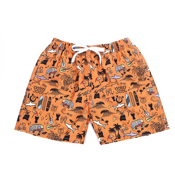 Summer New Arrival Men's 3D Printed Beach Shorts Quick Drying Casual Sports Beach Pants Wholesale 2025_viptrois.com