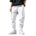 Men's Clothing Autumn Outdoor Multi Pocket Loose Trendy Casual Sports Cuff Workwear Trousers_viptrois.com