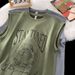 Trendy Suede Vest For Men, Summer Fashion Brand, Stylish And Sporty, Hong Kong Style, Loose Fit, Sleeveless T-shirt Top_viptrois.com
