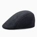 Men's Duckbill Autumn Winter Wool Korean Style Beret Warm Thick Versatile Middle-aged And Elderly Forward Hat_viptrois.com