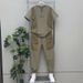 Men's Clothing Casual Two-Piece Set Short Sleeve Top Workwear Pants, Unisex Matching Outfit For Outdoor Daily Wear (Available In Brown & Black)_viptrois.com