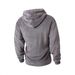 Men's Fleece-Lined Hooded Sweatshirt - Oversized Pullover Hoodie (Grey/Tan/Black, S-2XL)_viptrois.com