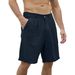 Men's Clothing Summer Cotton And Linen Shorts Beach Elastic Waist Basic Casual Shorts_viptrois.com
