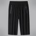 Men's Clothing Ice Silk Nylon Quick Drying Thin Breathable Quick Drying Casual Ice Sense Shorts Men_viptrois.com