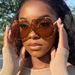 Neue Mode Metall Rahmen Ein Stück Outdoor Sonnenbrille Für Frauen Marke Vintage Punk Sonnenbrille Weibliche_viptrois.com