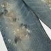Men's Clothing Painted And Ink Splashed Old Jeans Straight Pants Loose And Dirty Wide Leg Long Pants_viptrois.com