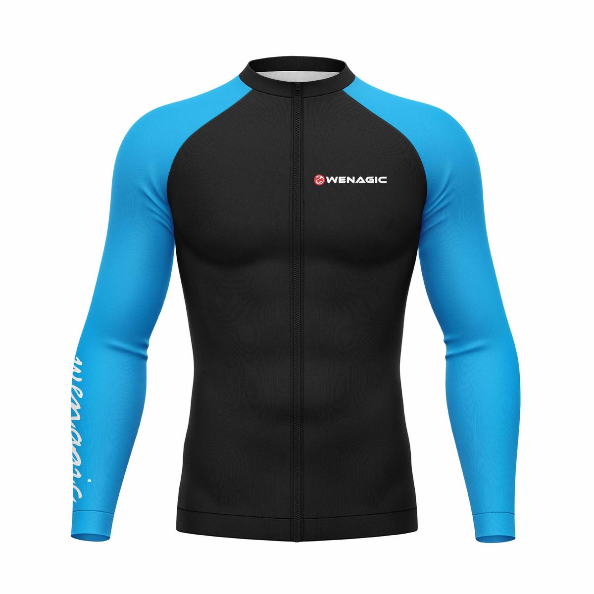 Men's Clothing Men's New Zipper Surfing Suit Long Sleeve Swimsuit Professional Quick Dry Sunscreen Beach Hot Spring Split_viptrois.com