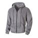 Men's Fleece-Lined Hooded Jacket – Winter Thermal Zip-Up Sweatshirt With Side Pockets (Black/Grey/Khaki, S-XXL)_viptrois.com