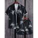 Men's Hawaiian Shirt - Summer Short Sleeve Casual Button Down Shirt For Beach Vacation_viptrois.com
