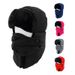 Unisex Winter Fleece-Lined Earflap Hat - Windproof Cold Weather Trapper Hat For Outdoor Activities & Cycling (Multiple Colors)_viptrois.com