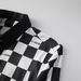 Men's Slim Fit Long Sleeve Digital Print Shirt - Breathable Cotton, Stylish Checkered Design, Comfortable & Trendy For Casual & Office Wear_viptrois.com