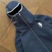 Zip Up Hoodie With Unique Design Double Zipper On Top And Bottom, Featuring A New Eye-catching Minimalist Embroidered_viptrois.com