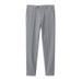 Men's Slim Fit Cropped Trousers Casual Black Business Style Trendy Mature Suit Bottoms_viptrois.com