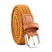 New men's and women's woven elastic canvas needle buckle belt versatile casual style_viptrois.com