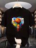 Basketball 2D Mesh Short Sleeve T Shirt Round Neck Short Sleeve Trendy Brand Youth Boys And Girls Clothing Wholesale_viptrois.com