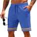 Men's Quick-Dry Running Shorts – Breathable Athletic Shorts For Gym, Basketball & Beach – Loose Fit Stretch Fabric With Comfortable Waistband_viptrois.com