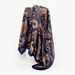 Muslim headscarf Classic Purple Cashew Scarf Women's Square Serding Muslim Headscarf Scarf_viptrois.com