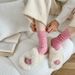 Thickened Dot Yarn Wool Twist Socks Cozy Cable-Knit Wool Blend Socks - Soft, Warm & Stylish Unisex Mid-Crew Socks For Winter & Everyday Wear_viptrois.com