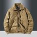 Men's Clothing Autumn And Winter New Cotton Jacket Men's Business Casual Jacket Plus Velvet Thick Stand Collar Cotton Coat Men_viptrois.com