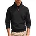 Men’s Jacquard Stand Collar Jacket – Stylish Loose-Fit Zip-Up Long Sleeve Top For Casual & Sporty Looks (S-XXXL, 5 Colors)_viptrois.com