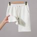 Men's Clothing Summer Cotton Sports Shorts Thin Five Point Loose Fit For Outdoor Running Casual High Waisted With Logo Print Men's Clothing_viptrois.com