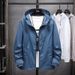 Men's Clothing Lightweight Sun Protection Hoodie Jacket UPF 50+ UV Blocking Breathable Quick-Dry For Outdoor Sports Summer Wear (White, Gray, Blue)_viptrois.com
