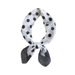 Cotton Linen Square Scarf - Small Silk Scarf For Women (Korean Style, Spring & Autumn, Thin & Lightweight, Fashion Hairband & Decorative Wrap)_viptrois.com