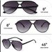 Sunglasses Men Women Aviator Glasses Retro 70s Vintage Glasses Glasses For UV400 Protection Sunglasses Men Women_viptrois.com