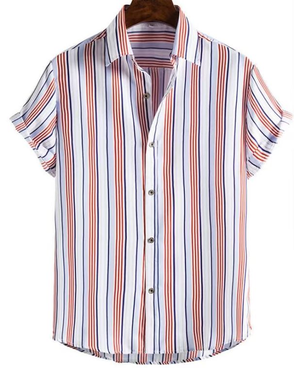 Men's Stretch Windsor Dress Shirt – Wrinkle-Free & Breathable Long Sleeve Shirt With Slim Fit For Office & Casual_viptrois.com